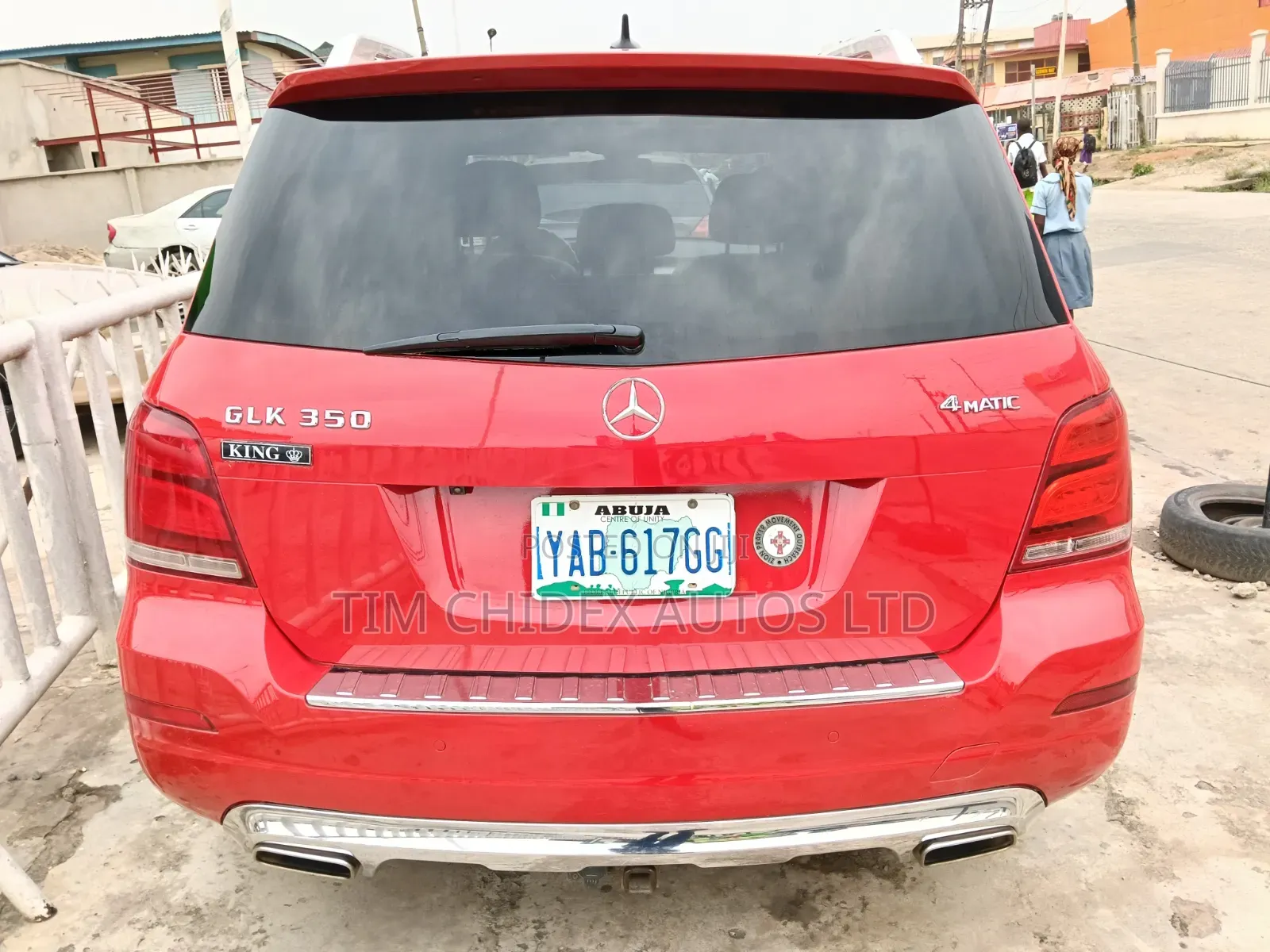 Mercedes-Benz GLK-Class 350 4MATIC 2010 Red