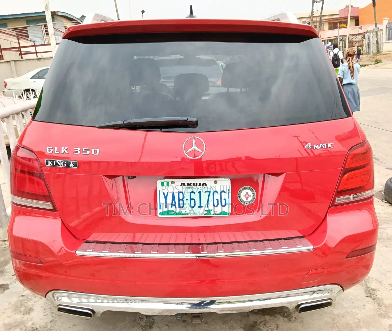 Mercedes-Benz GLK-Class 350 4MATIC 2010 Red