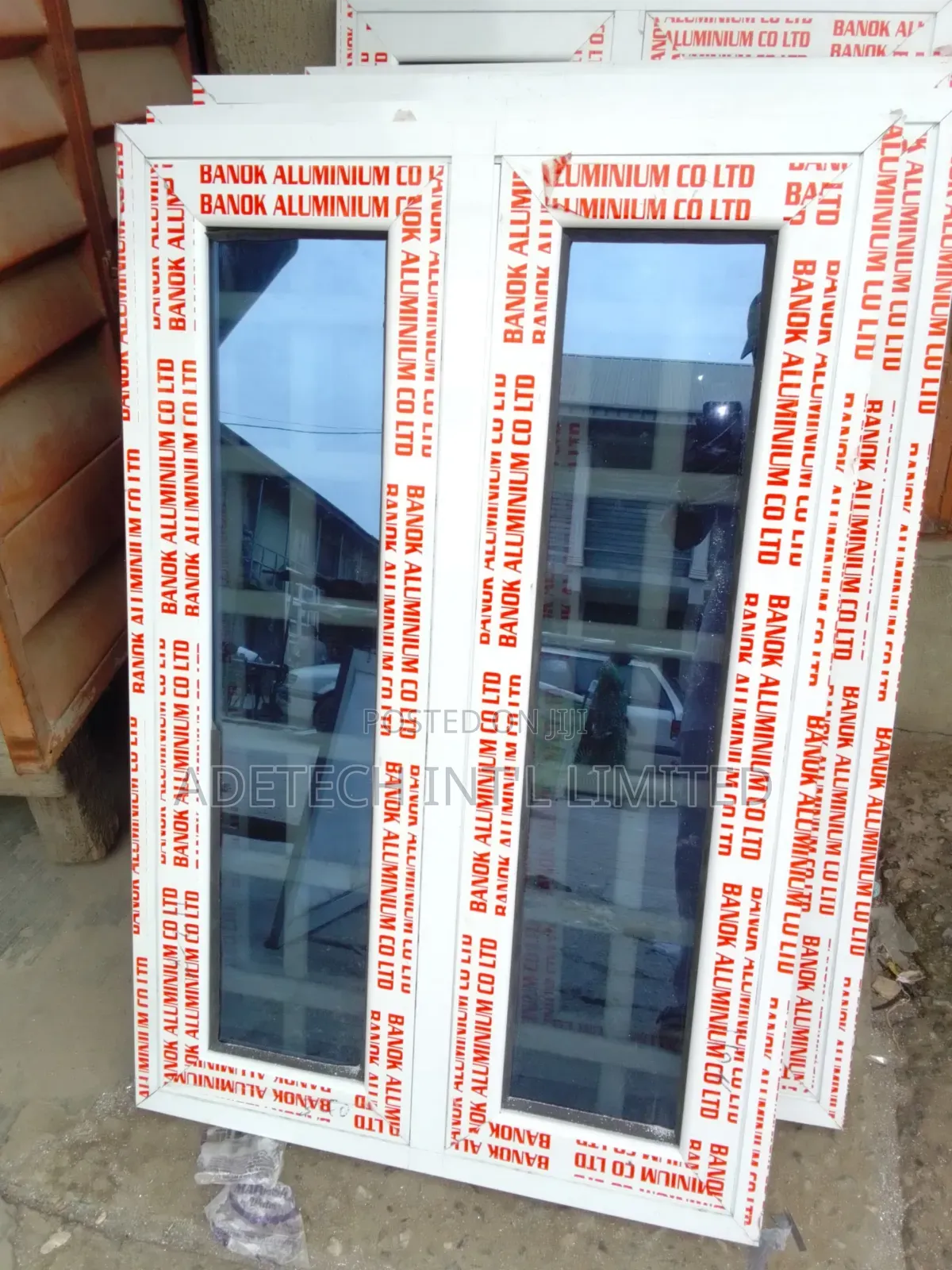 Strong Profile Aluminium Casement Window With Net and Burglary Proof