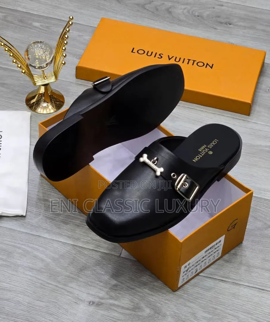 Louis Vuitton Luxury Men's Half Shoes Collection Best Quality
