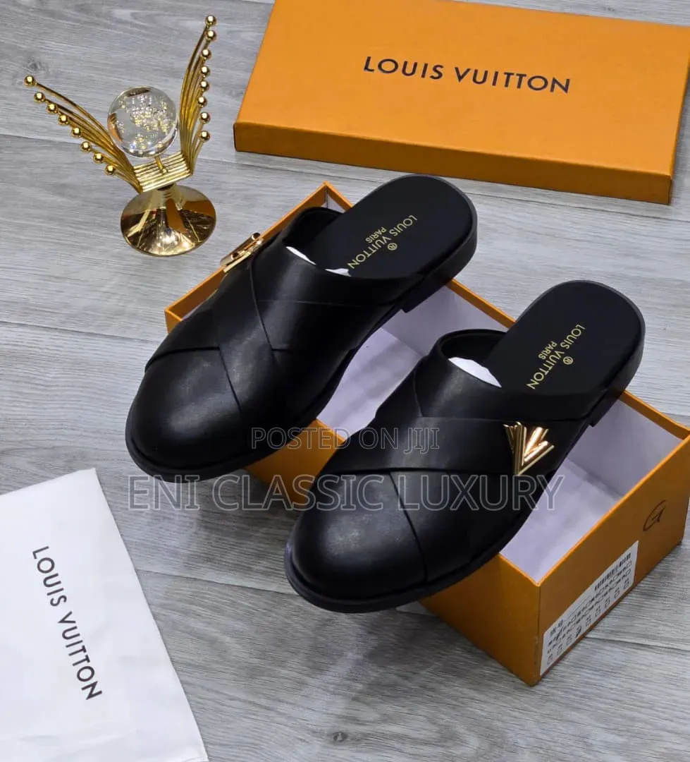Louis Vuitton Luxury Men's Half Shoes Collection Best Quality