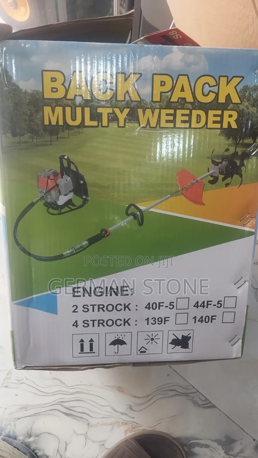 Gasoline-Powered Backpack Weeder
