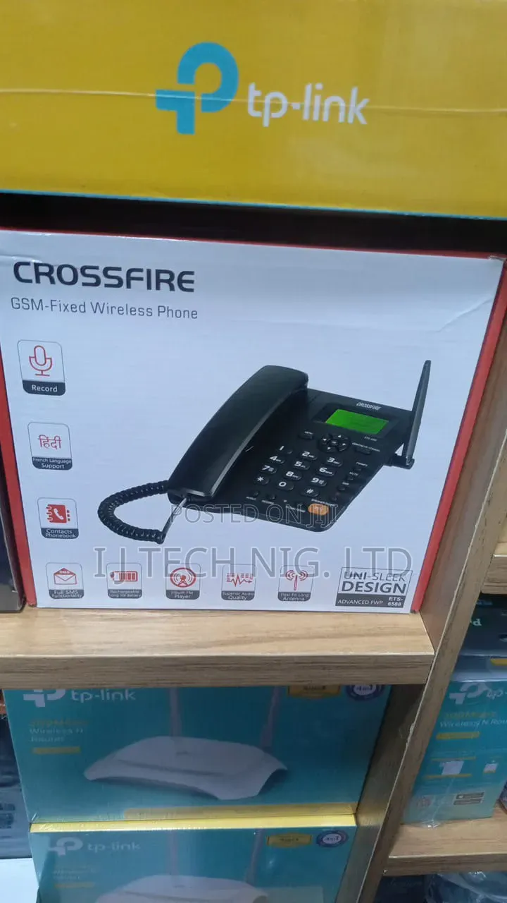 Crossfire GSM Landline Table Phone