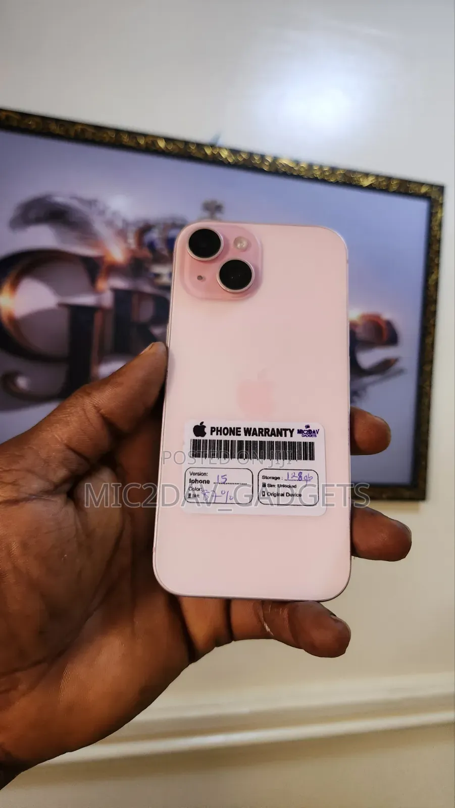 Apple iPhone 15 128 GB Pink