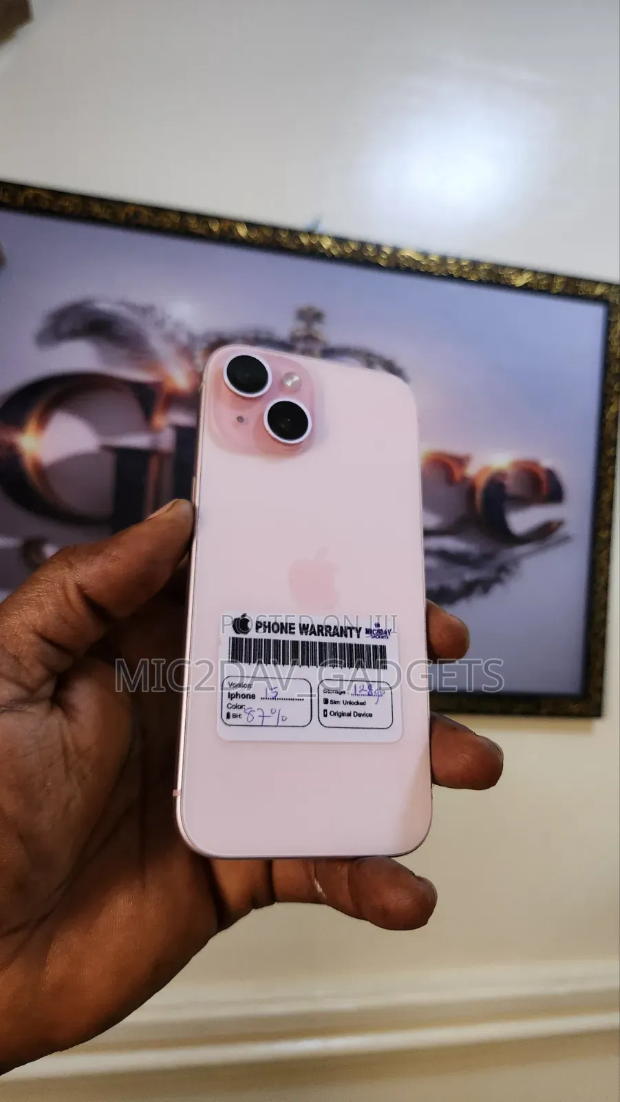 Apple iPhone 15 128 GB Pink