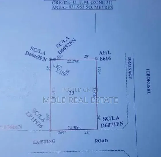 1263sqm Joint Venture (Jv ) Off Freedom Way Leki Fase 1