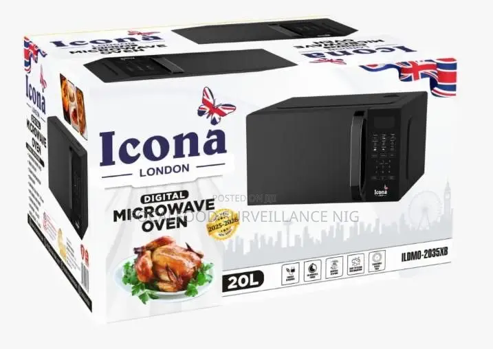 Icona 20l Digital Microwave Oven