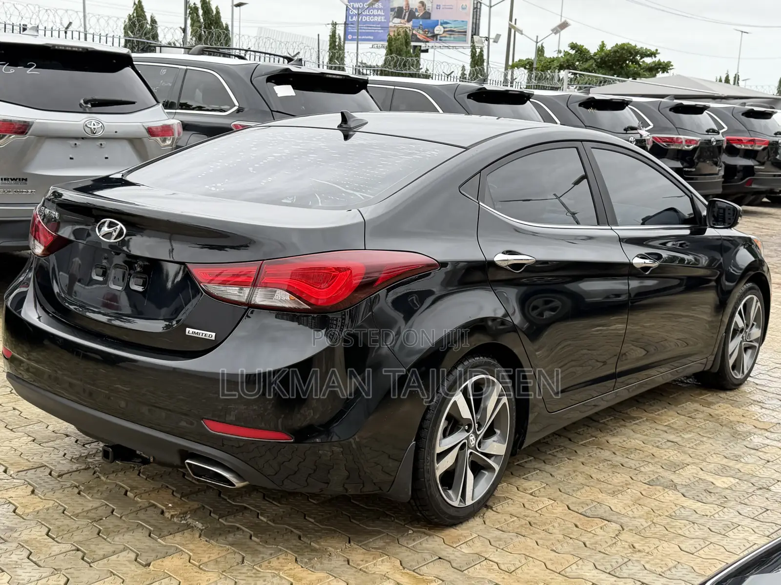 Hyundai Elantra Limited 4dr Sedan (1.8L 4cyl 6A) 2014 Black