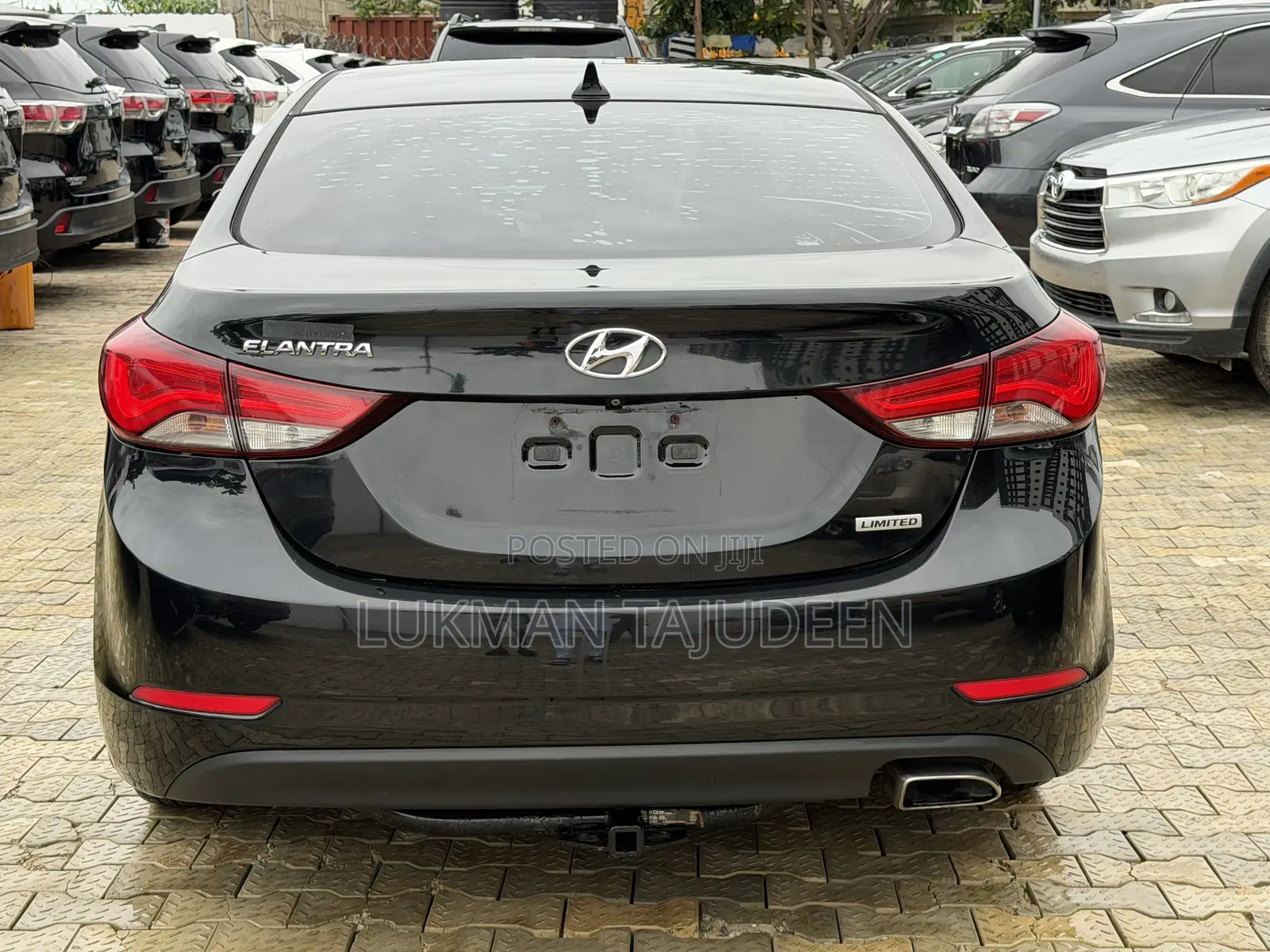 Hyundai Elantra Limited 4dr Sedan (1.8L 4cyl 6A) 2014 Black