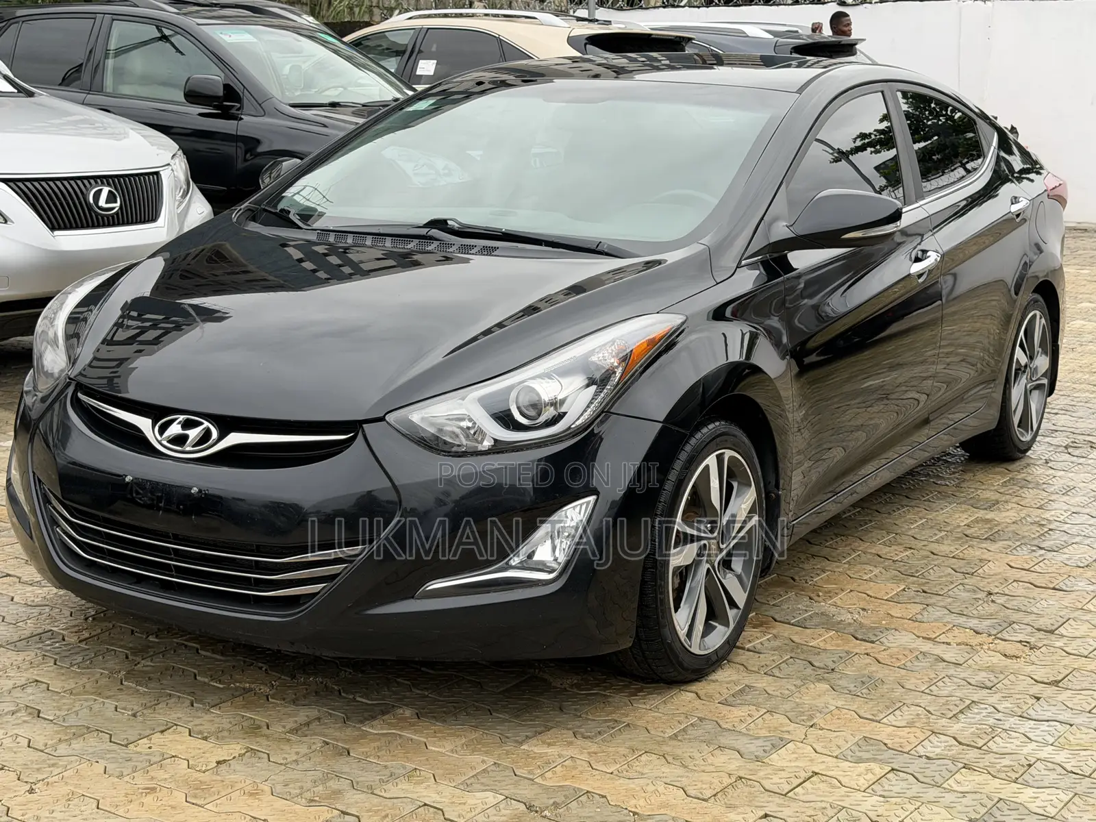 Hyundai Elantra Limited 4dr Sedan (1.8L 4cyl 6A) 2014 Black