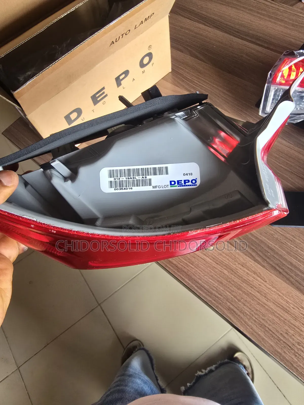 Depo Back Light Camry 2012