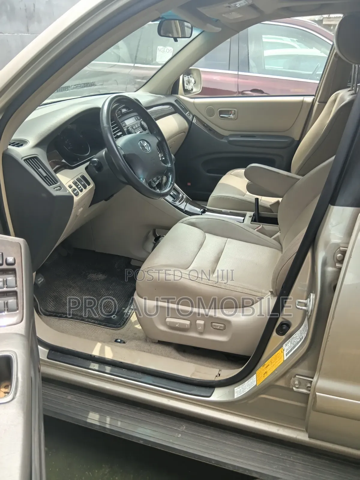 Toyota Highlander Limited V6 AWD 2003 Gold