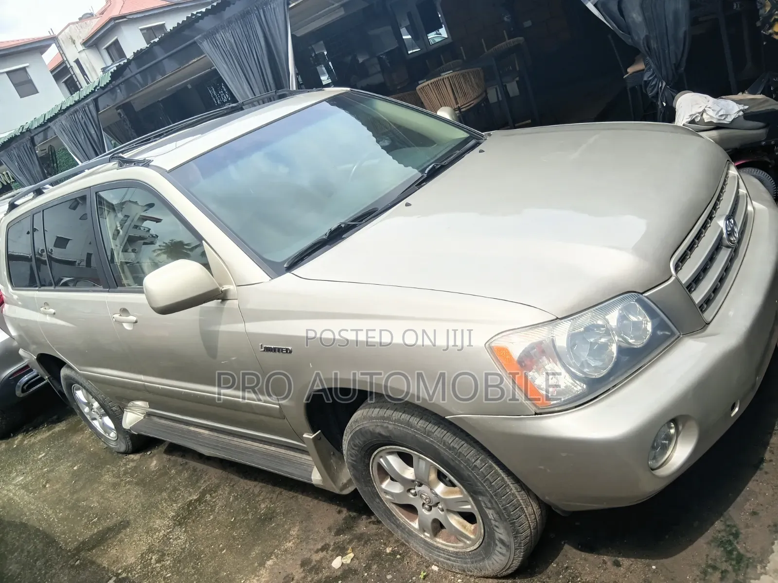 Toyota Highlander Limited V6 AWD 2003 Gold