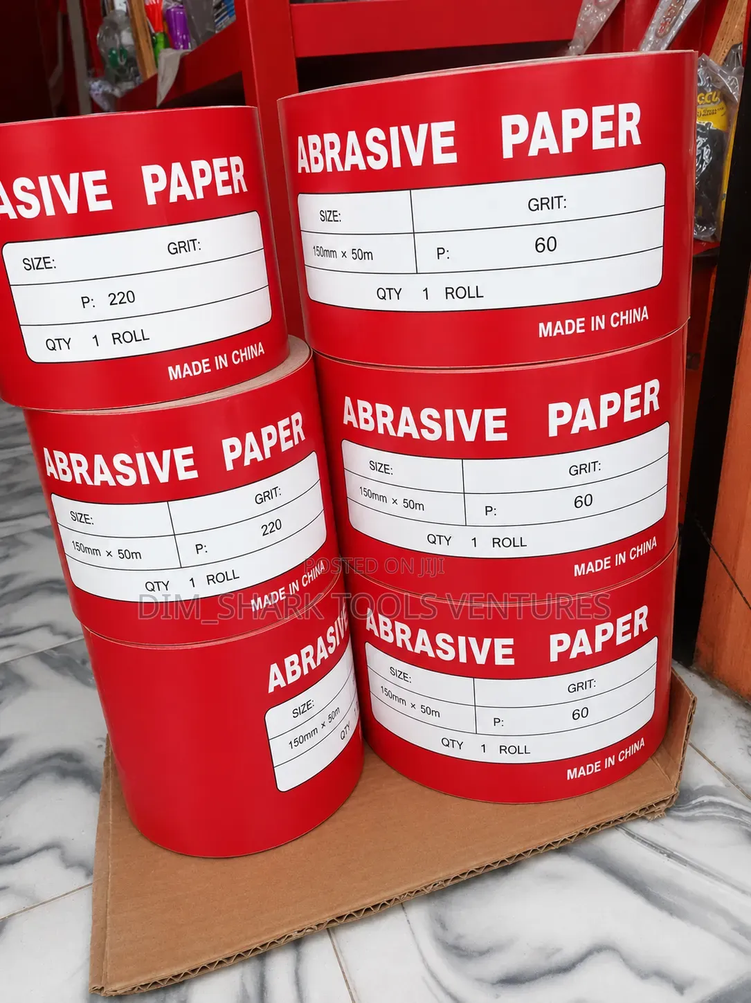 Abrasive Paper/Sandpaper (50meter Length) Rough Type