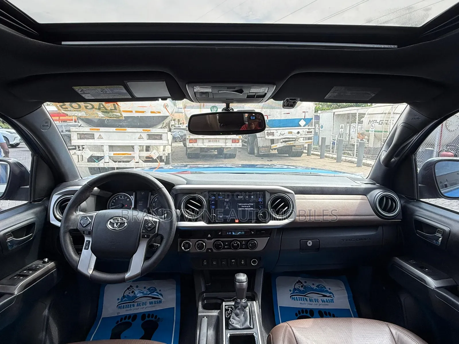 Toyota Tacoma 4dr Double Cab 2016 Blue