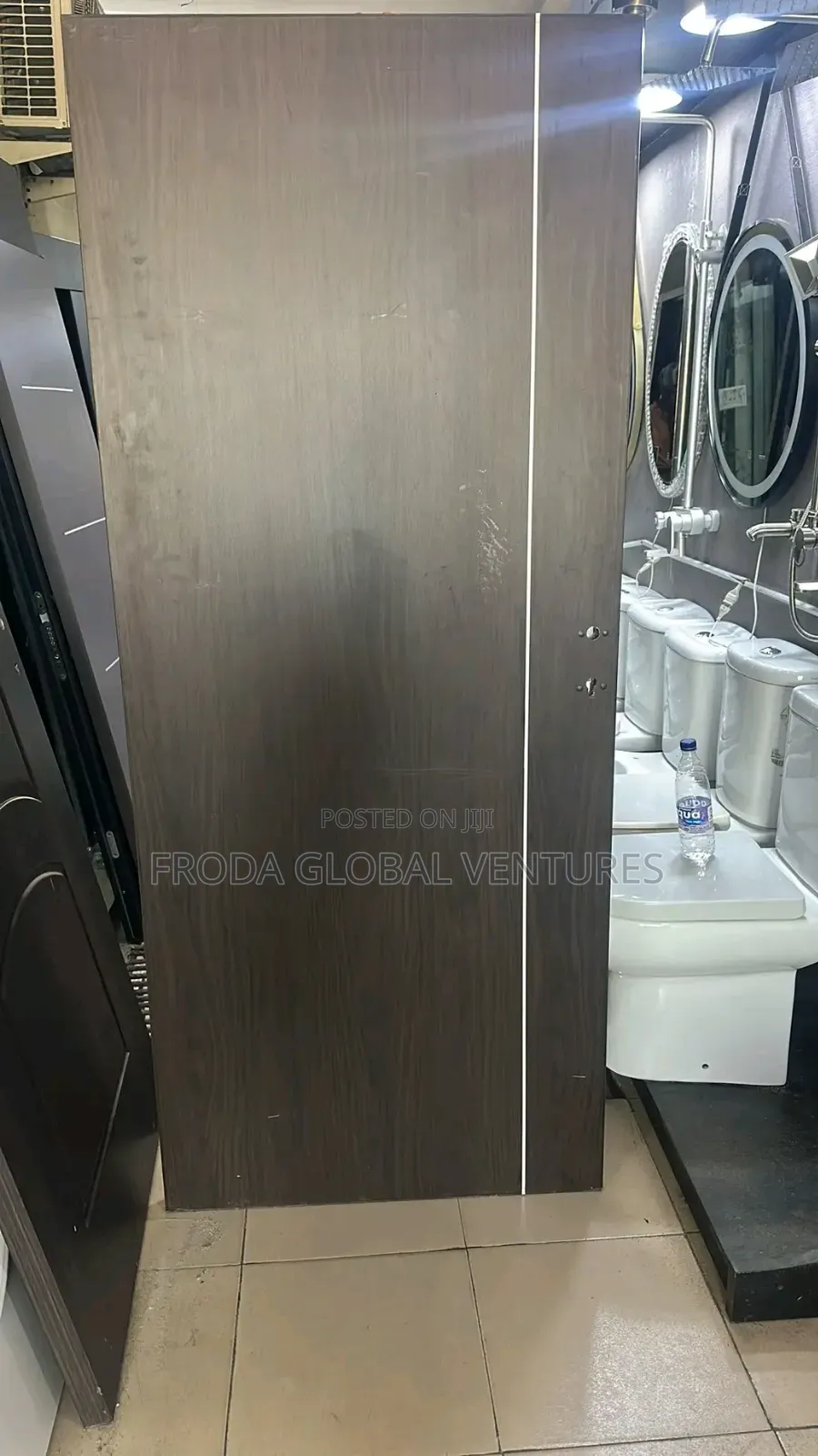 Quality Room Door Made With Hdf Plywood. 3by7ft, With Frames,Locks