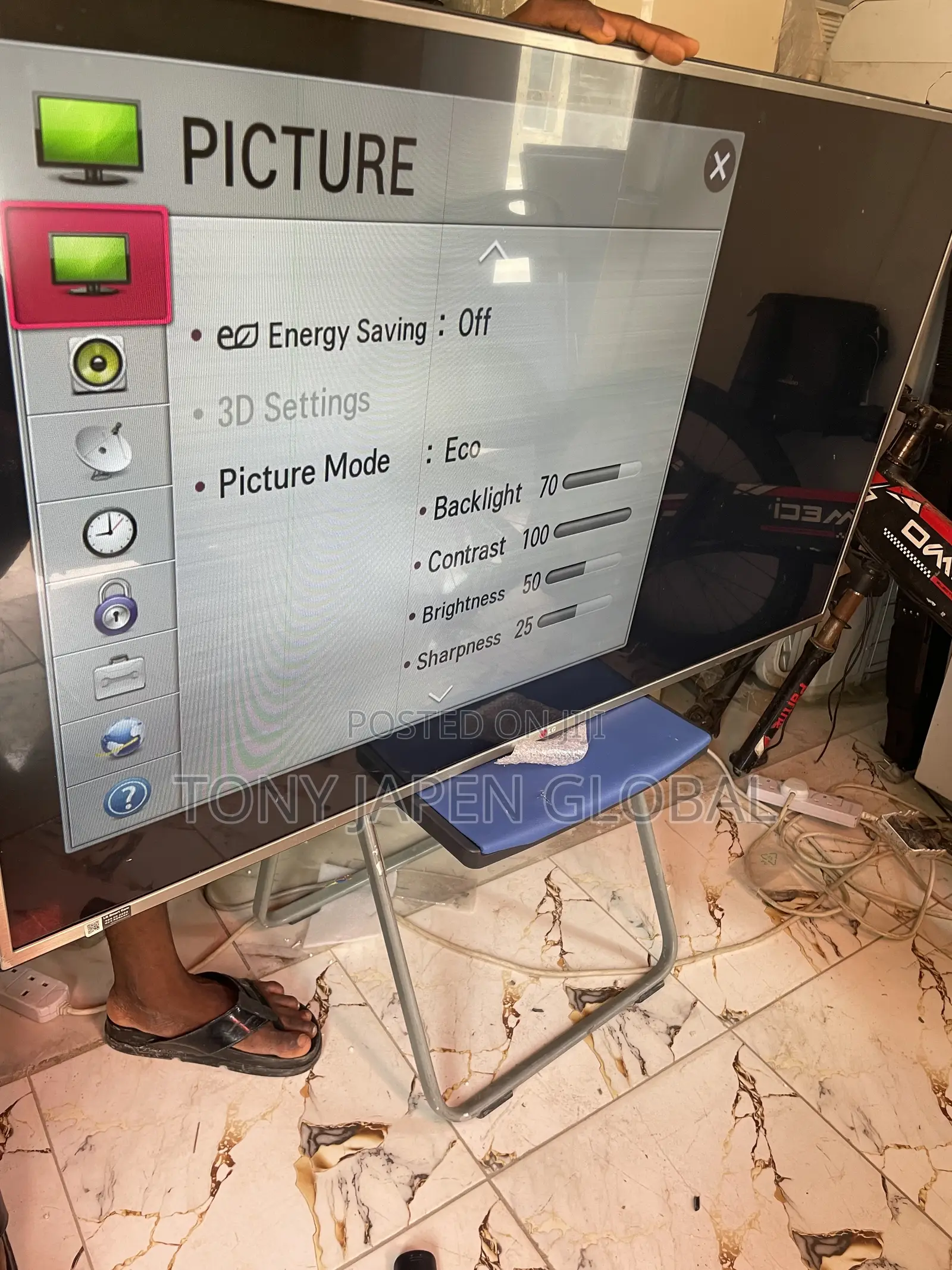 Foreign Used 55inch Lg Smart Tv
