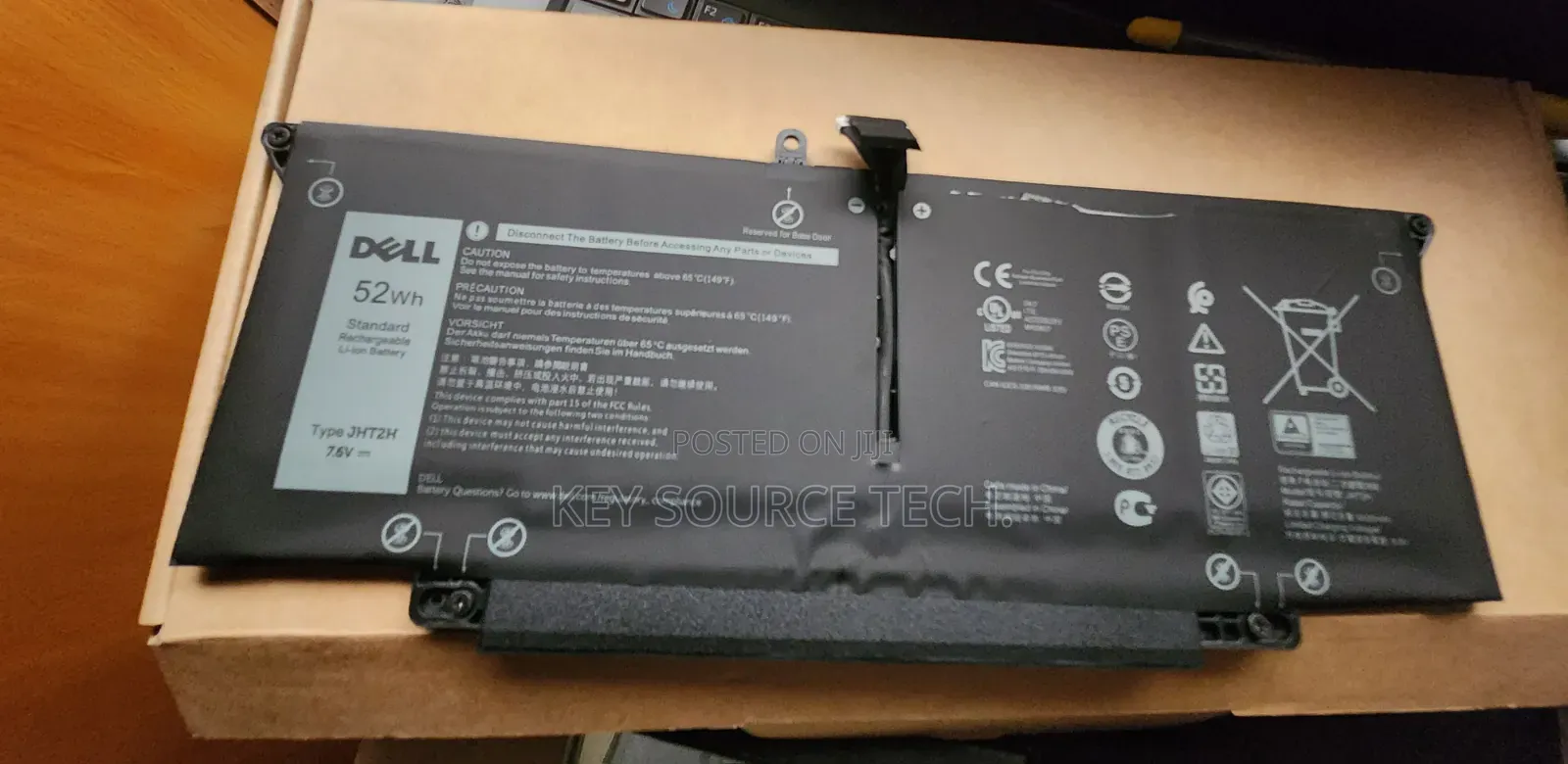 Dell Jht2h Battery For Dell Latitude 7310 7410 Latitude 7410 (Original