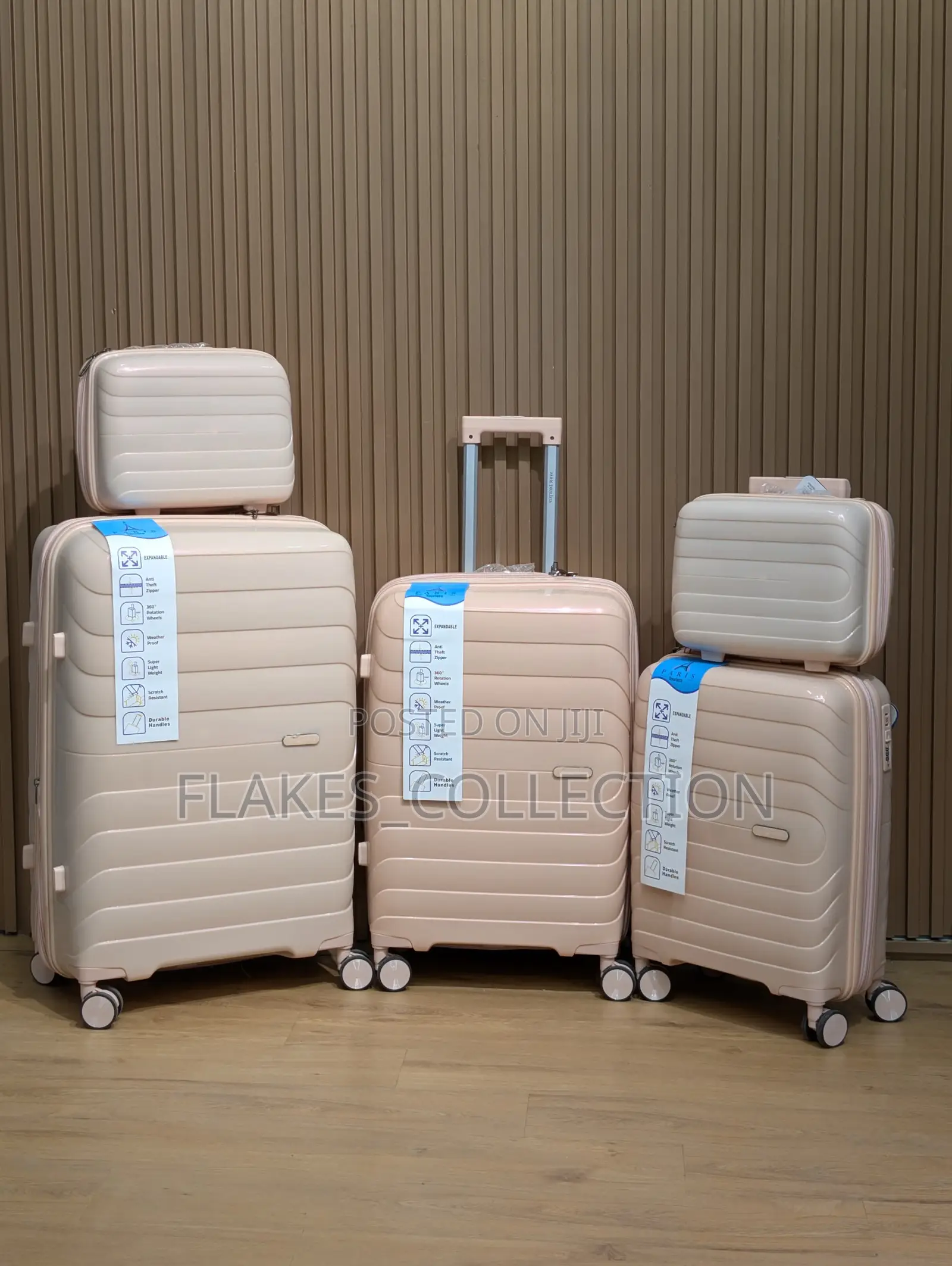 Set of of 5 Pp Luggage Box