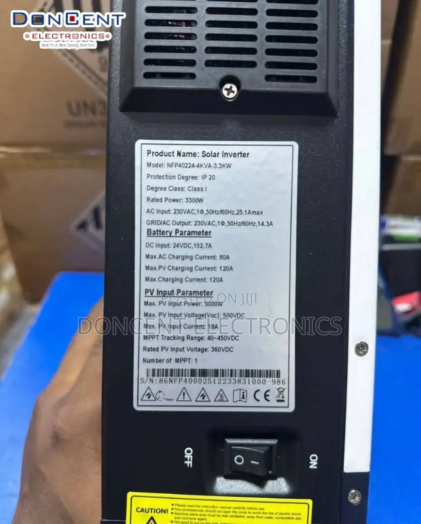 Kartel 4kva 24v Hybrid Inverter - Pure Sine Wave