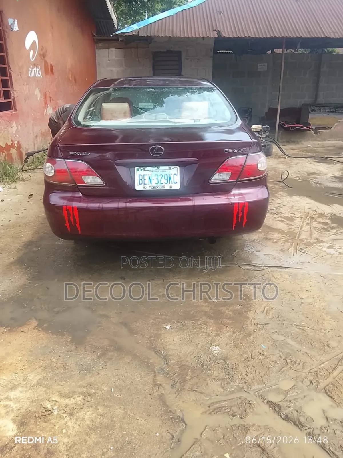 Lexus ES 300 2004 Red