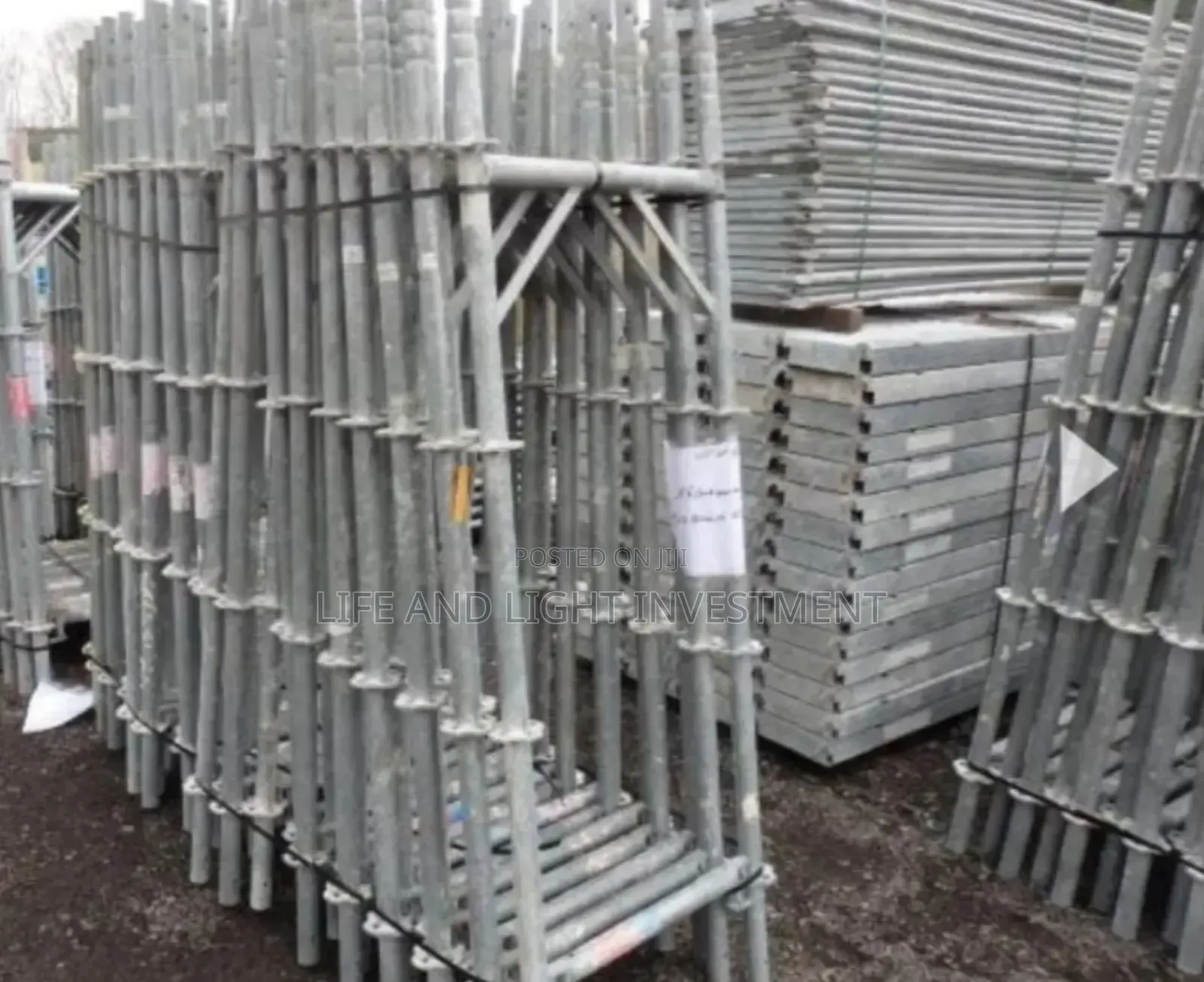 Brand New Galvanised Scaffold