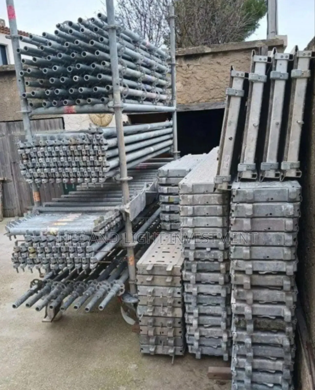 Brand New Galvanised Scaffold