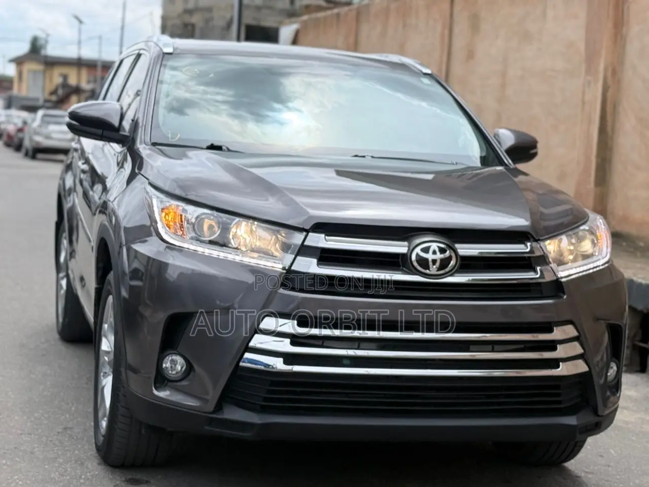 Toyota Highlander Limited 4dr SUV (3.5L 6cyl 6A) 2015 Gray