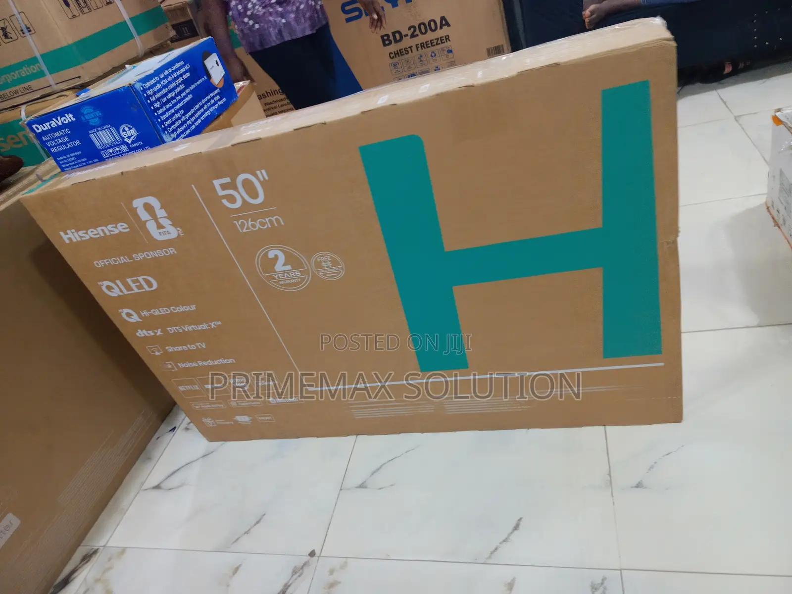 .Hisense 50" Qled – Colors That Come Alive