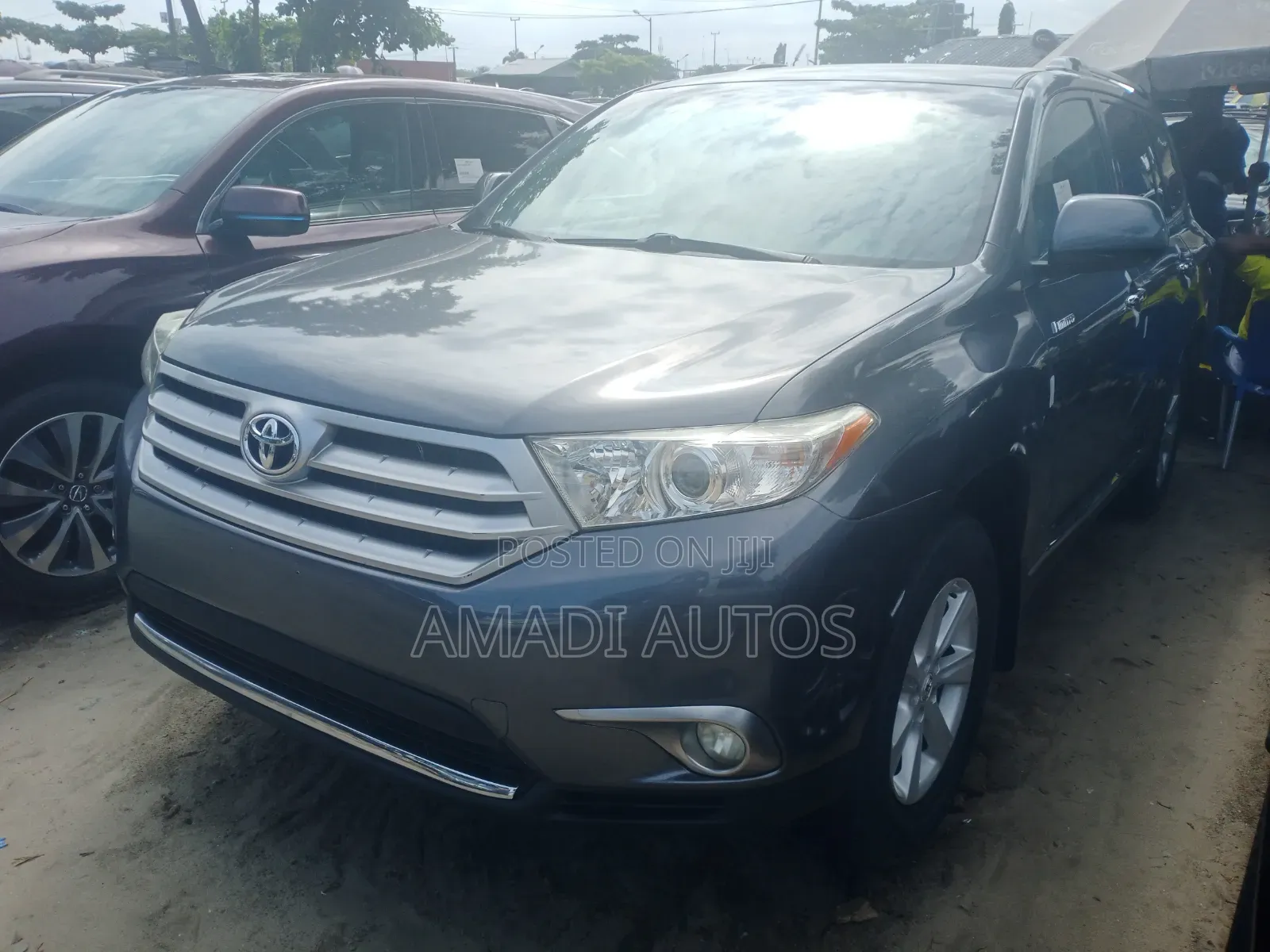 Toyota Highlander 3.5L 4WD 2013 Gray