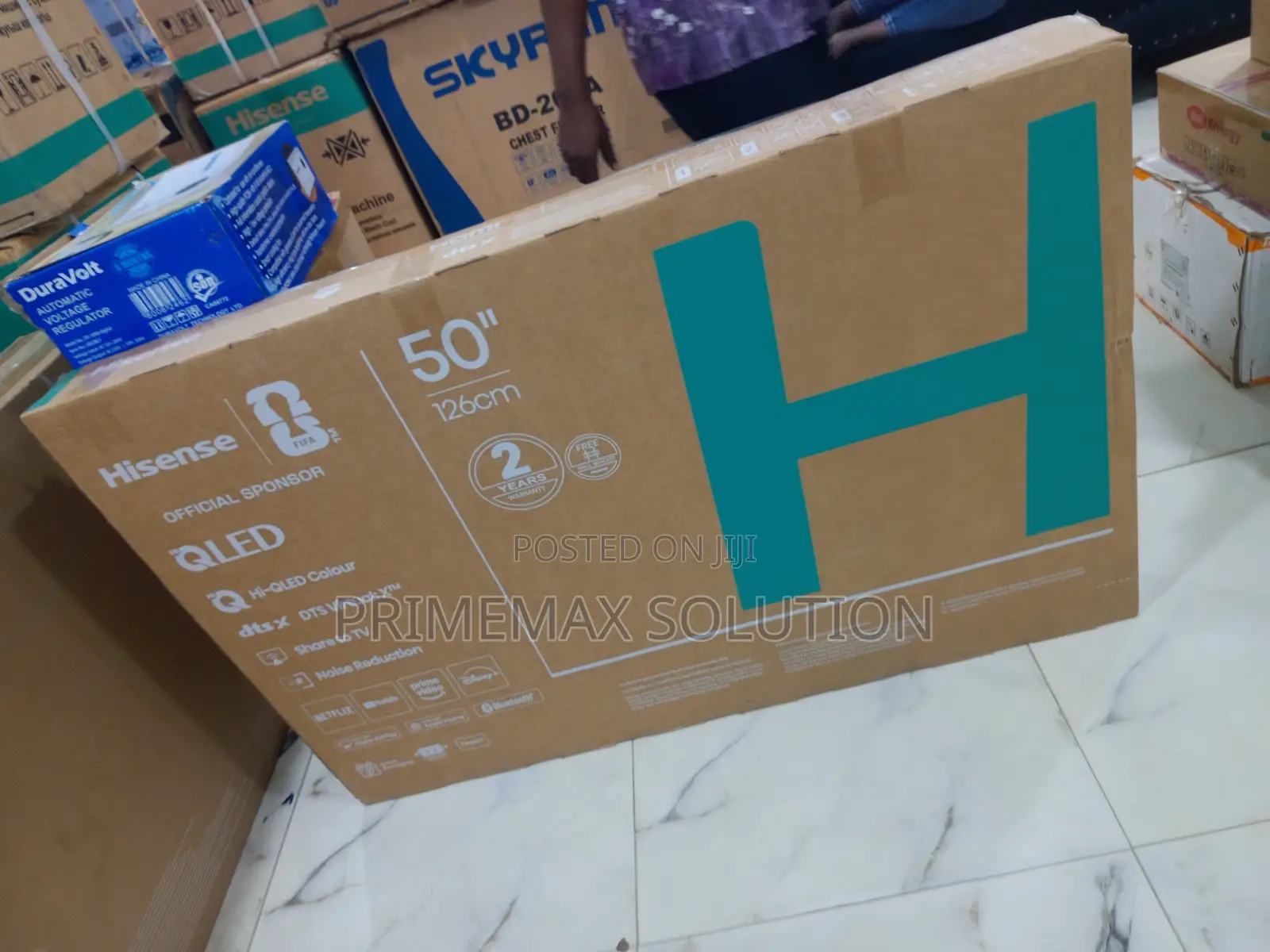 50 Inches of Stunning Qled Clarity – Hisense Delivers