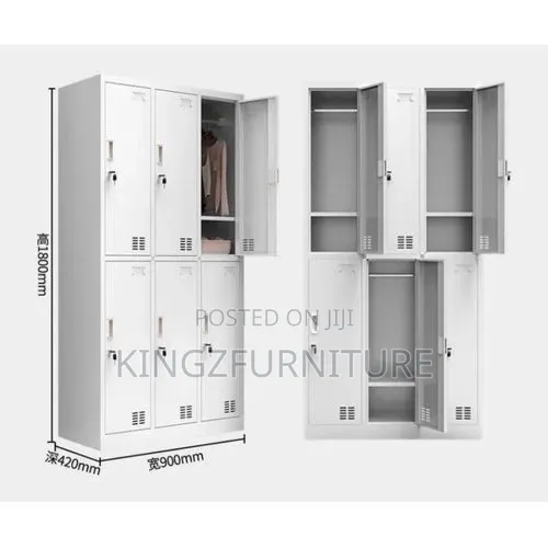 Vertical Metal Storage Locker Cabinet,