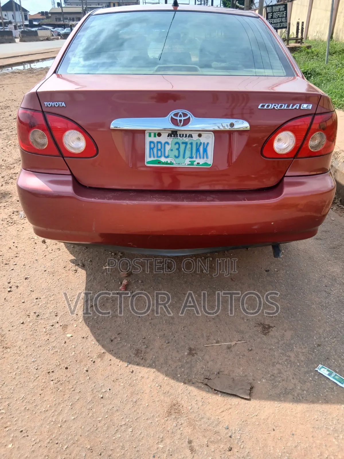 Toyota Corolla 2006 Red