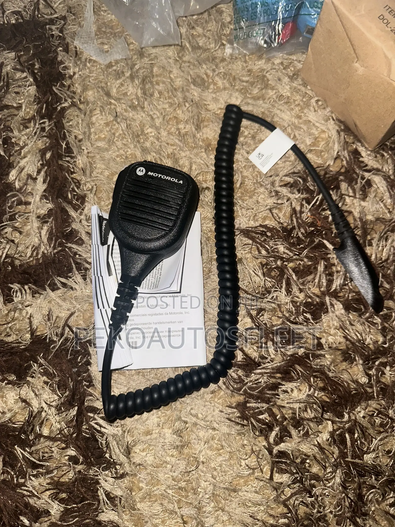 Heavy Duty Remote Speaker Microphone