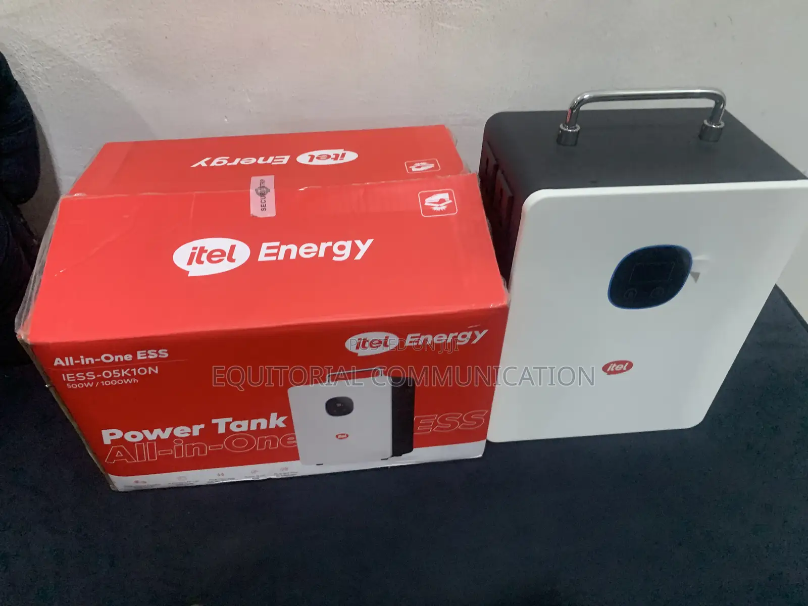 Itel Powertank 500w Portable Inverter System With Long-Lasting Lifepo4