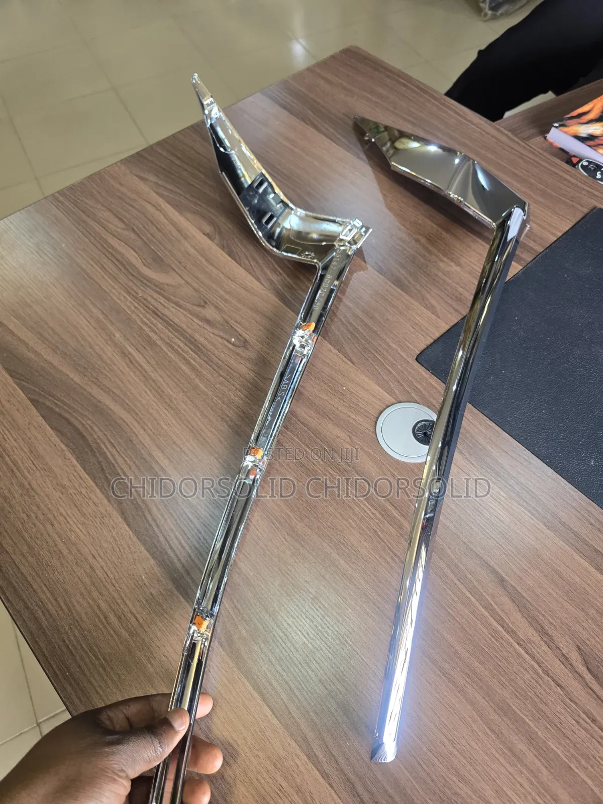 Toyota Parado Head Light Chrome 2020