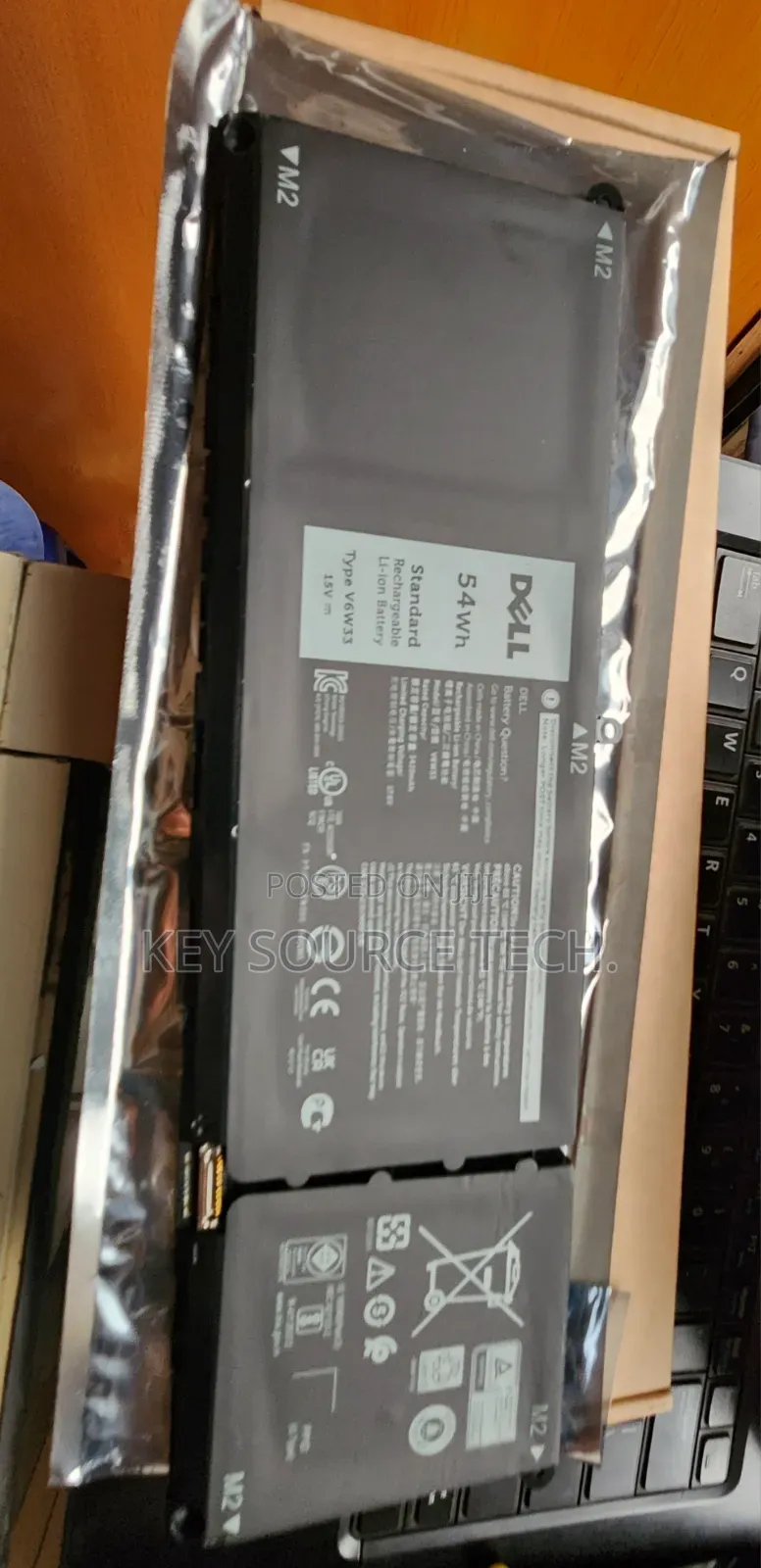 Battery for Inspiron 5330 5410 5420 5425 5430 5435 5440 ( V6w33 54wh)