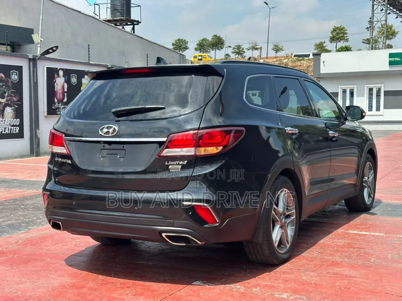 Hyundai Santa Fe Limited Ultimate AWD 2017 Black
