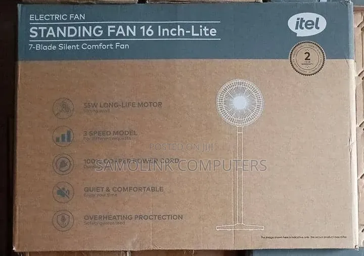 Itel if-Ac16 Lite 16 Inches Standing Fan