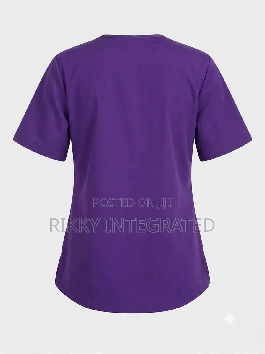 Customized Medical Scrubs With Name Logo Embroidery