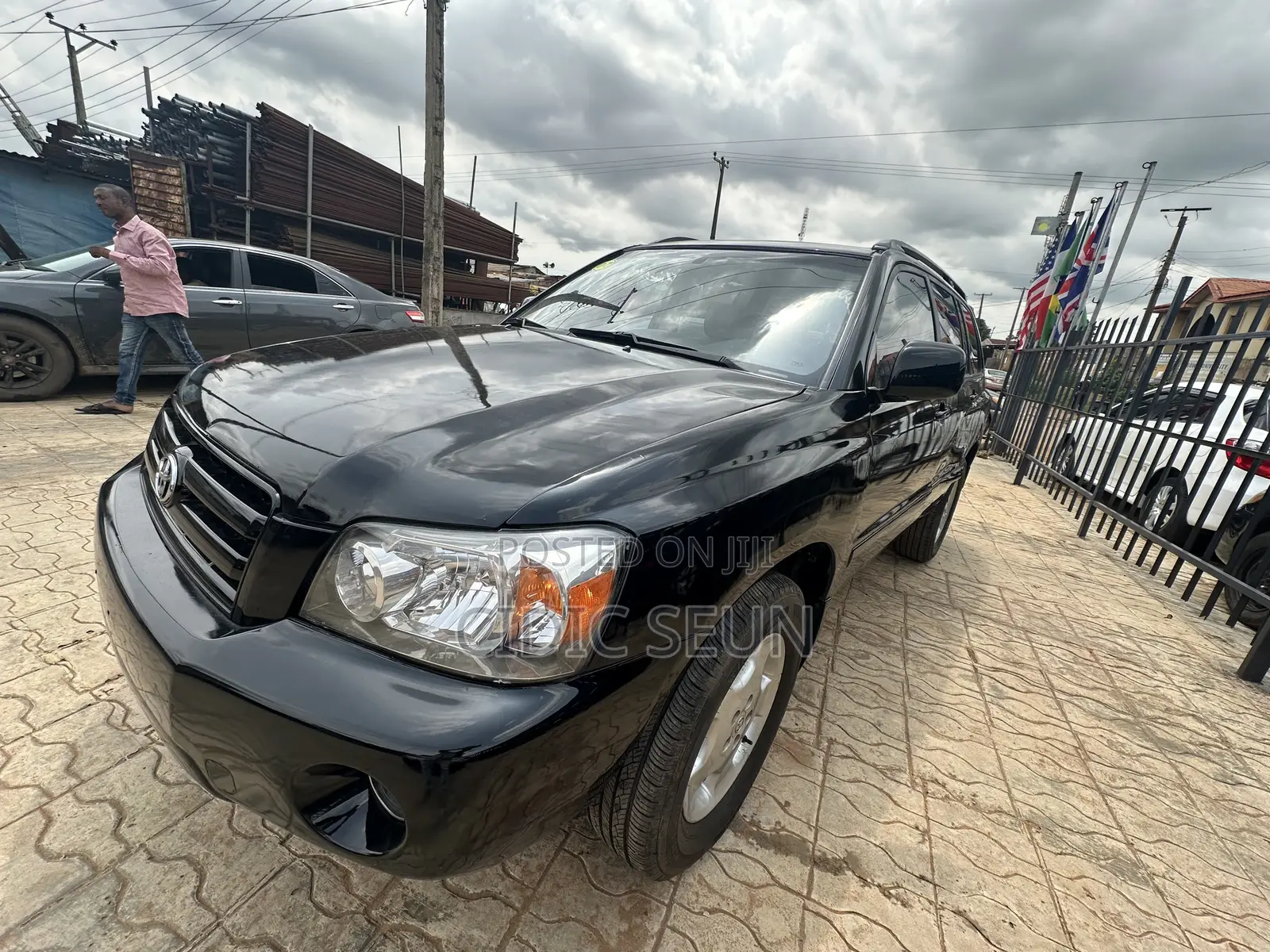 Toyota Highlander 4x4 2007 Black