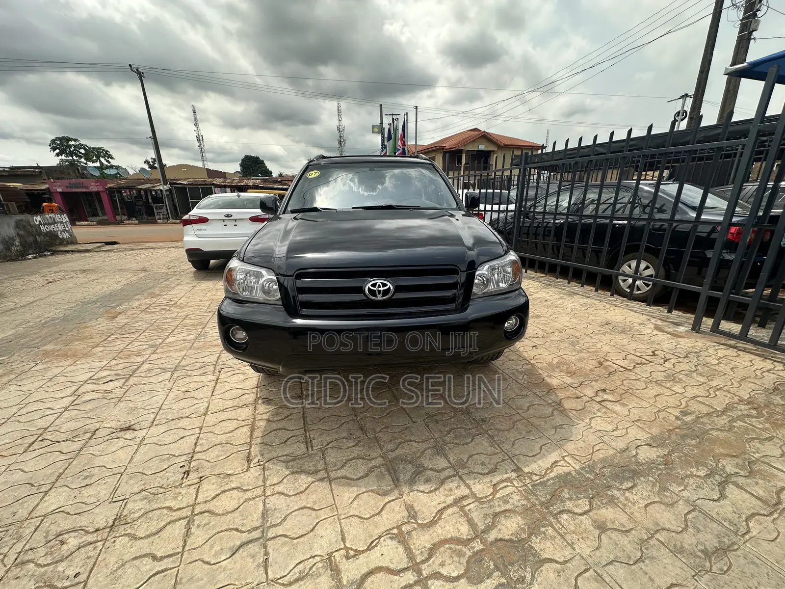 Toyota Highlander 4x4 2007 Black