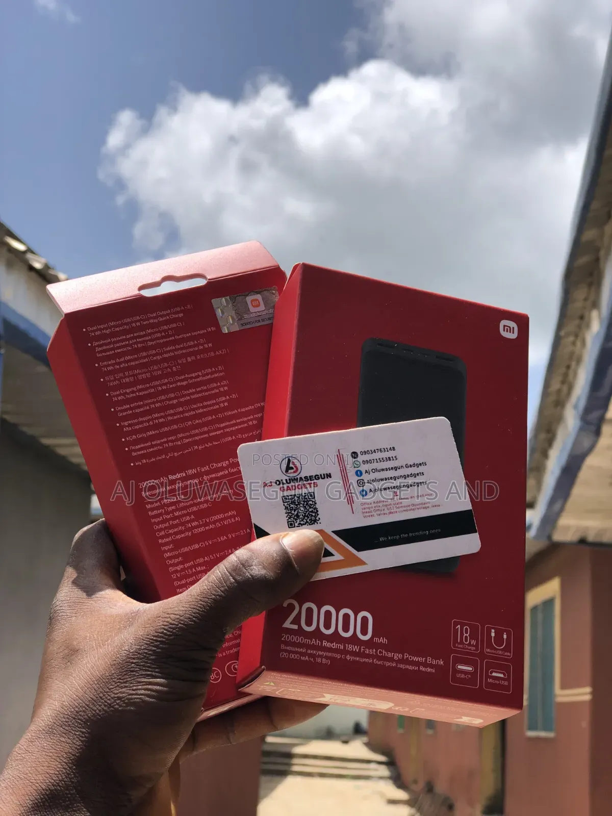 Mi 20000mah 18w Power Bank