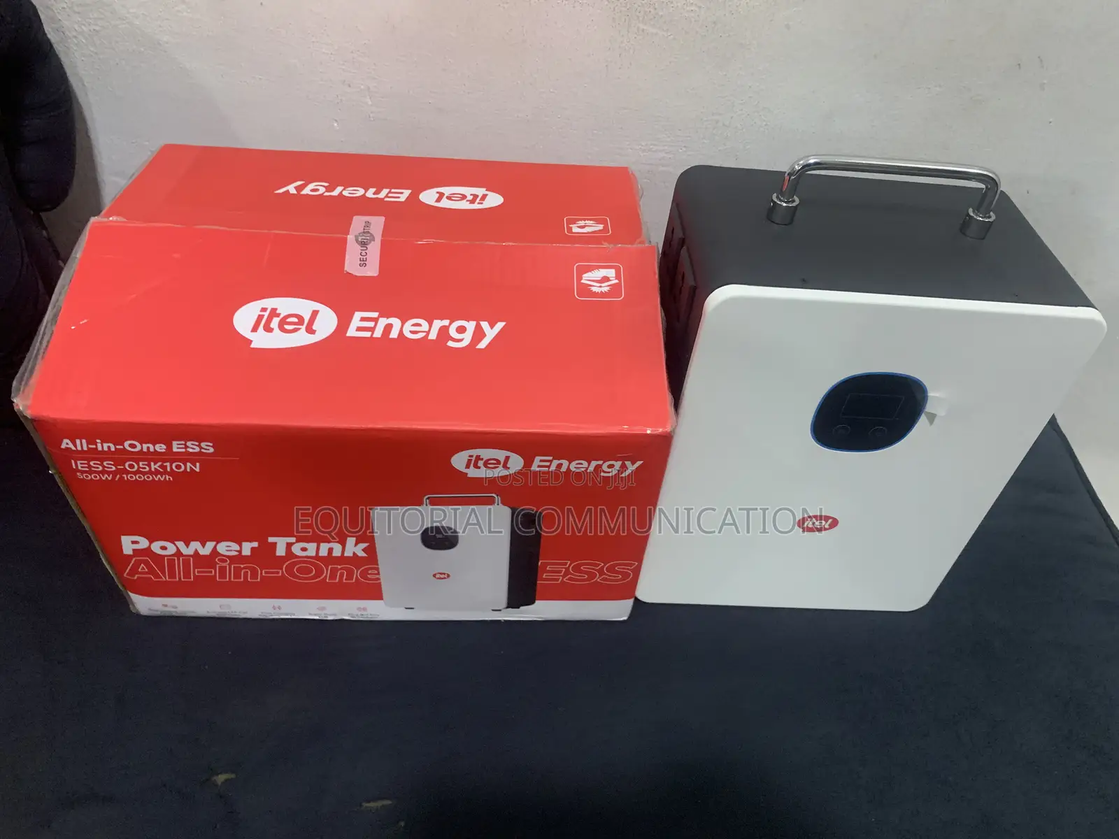 Itel Portable 1000wh Power Station With Ac, Dc, and Usb Output Ports