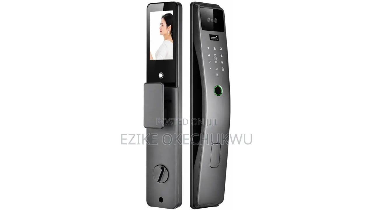 Smart Fingerprint Door Lock With Camera, 3d Face Recognition Door Lock