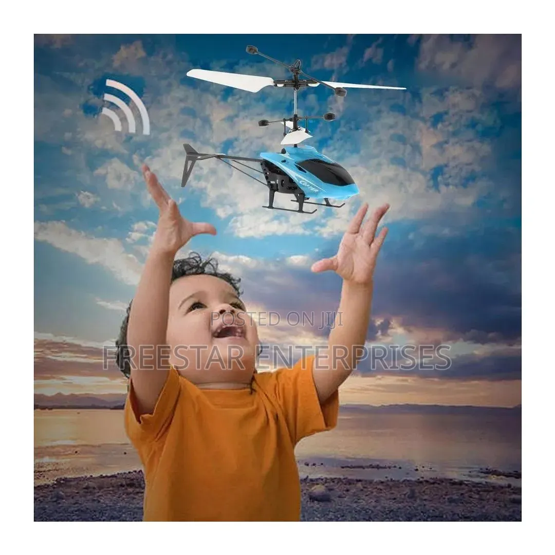 Induction Helicopter With Sensors and No Remote - Kids
