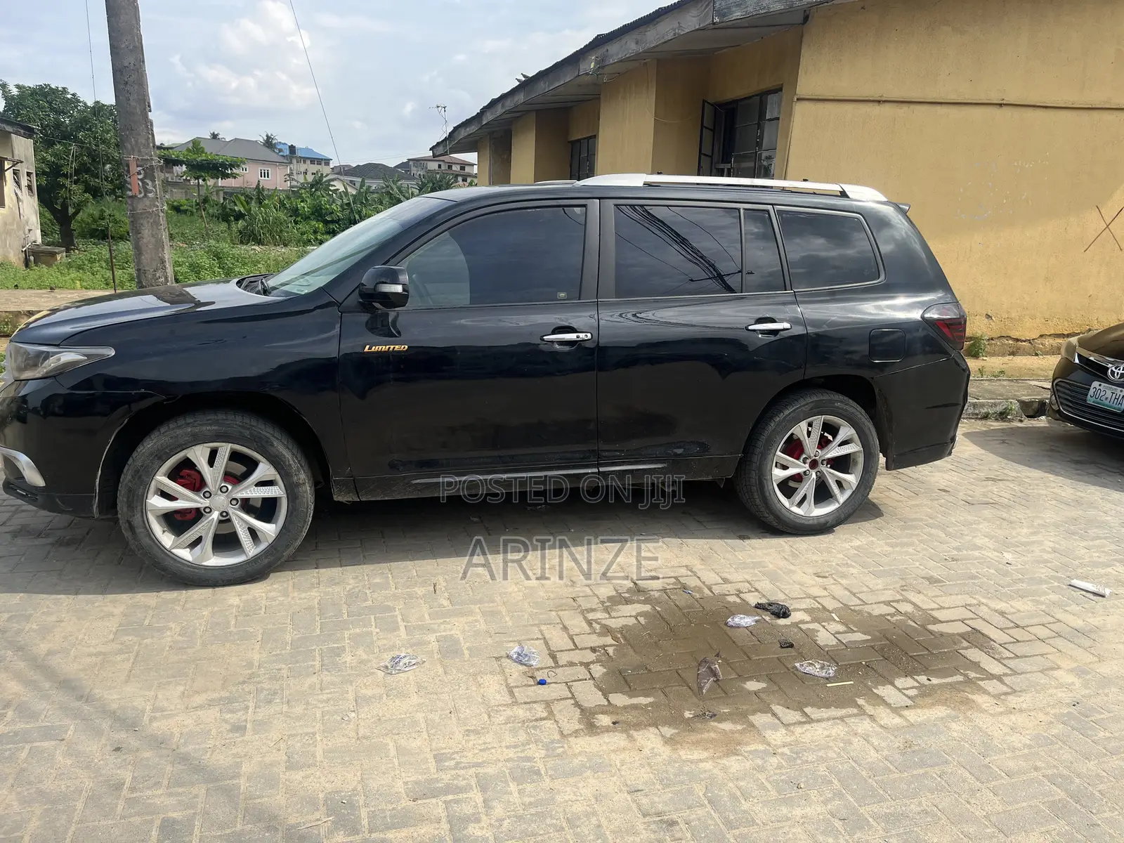Toyota Highlander Limited 2009 Black