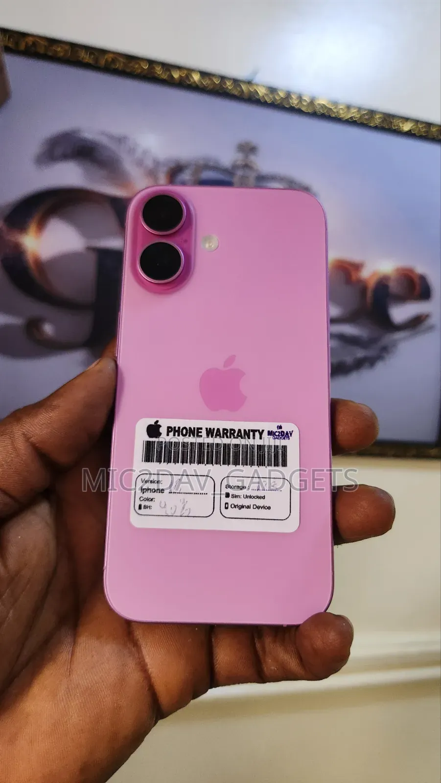 Apple iPhone 16 128 GB Pink