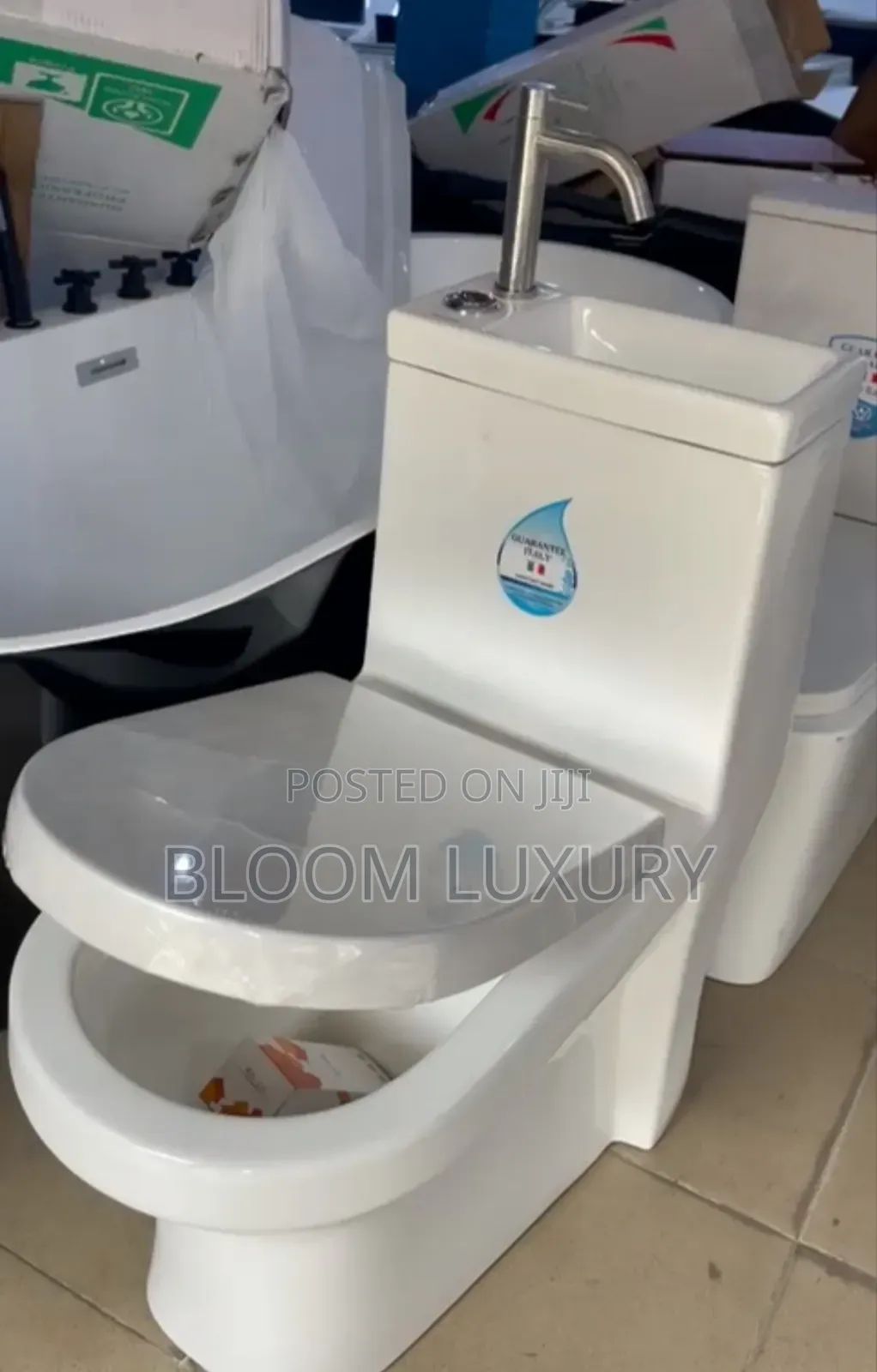 Quality Italy Water Closet With Basin