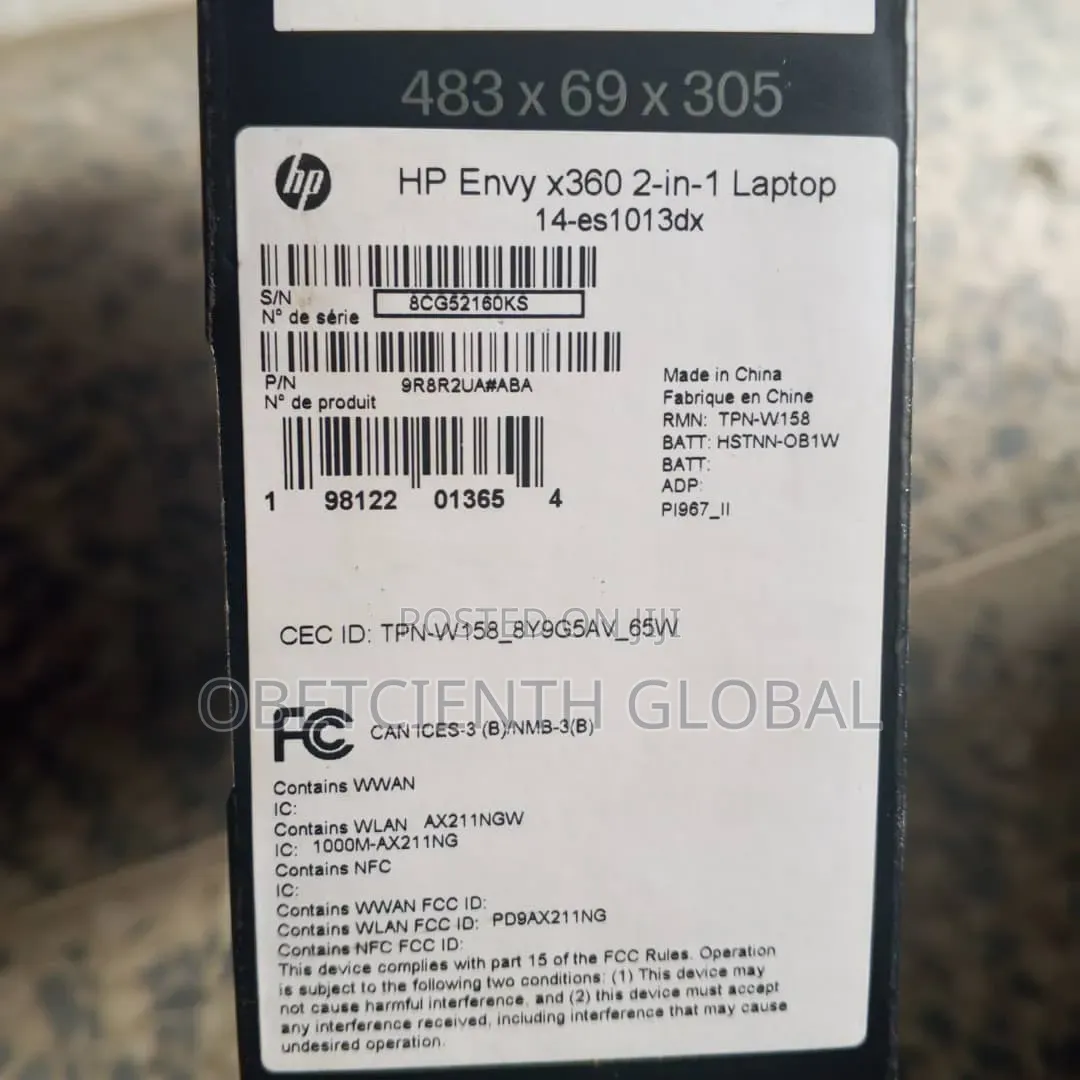 New Laptop HP Envy x360 8GB Intel Core i5 SSD 512GB